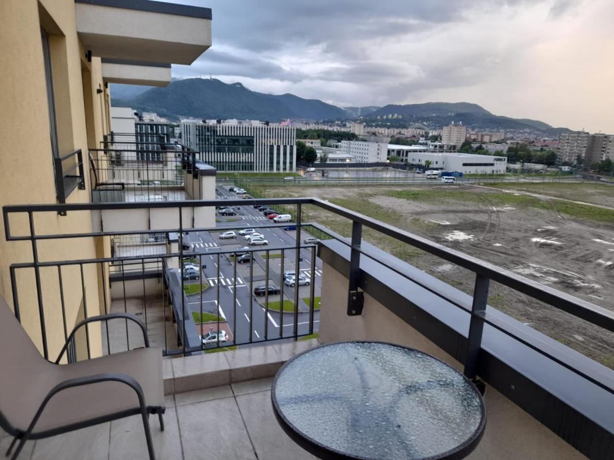 Luxury Panorama Apartament,Coresi Braşov Exteriör bild