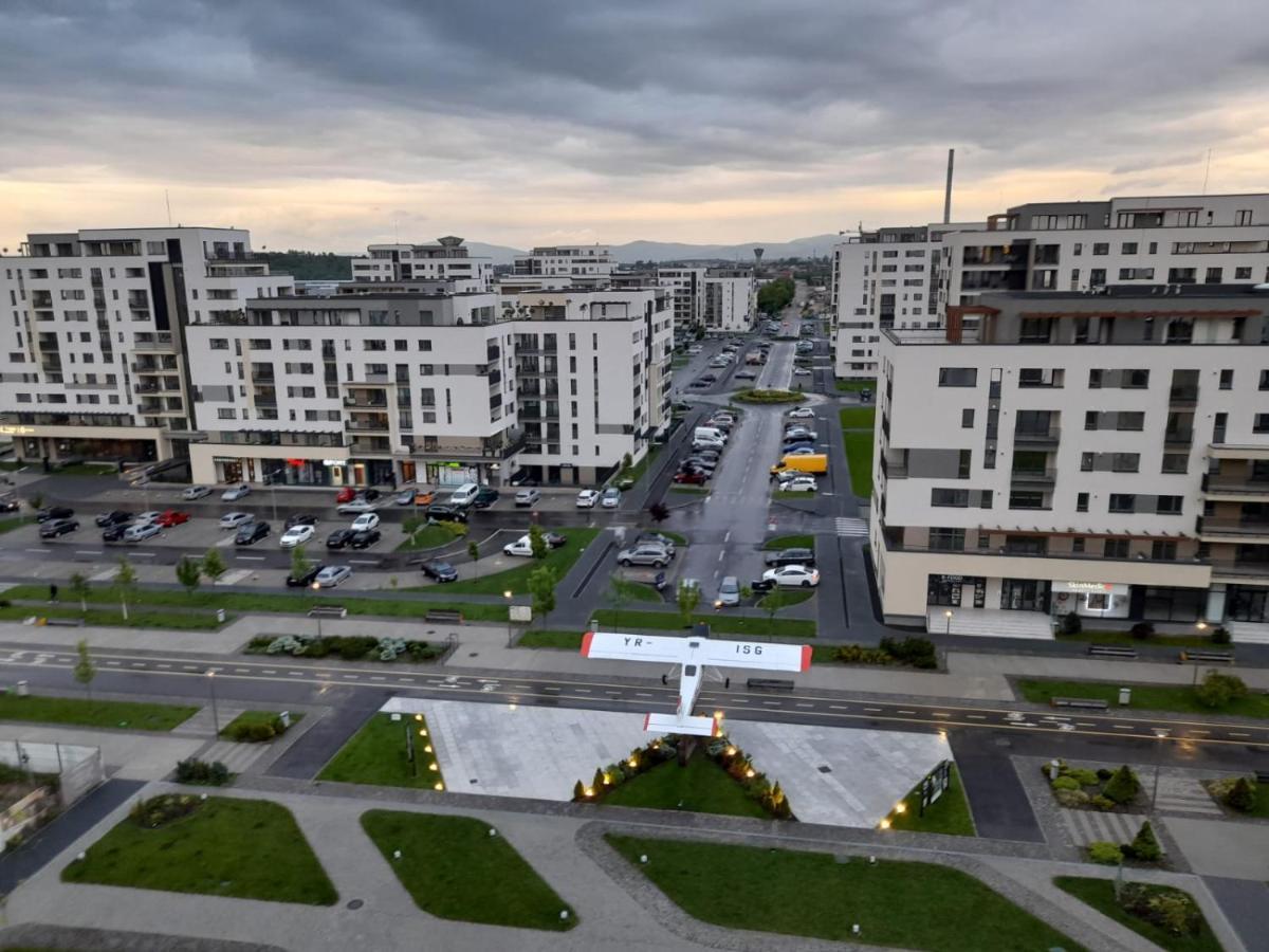 Luxury Panorama Apartament,Coresi Braşov Exteriör bild