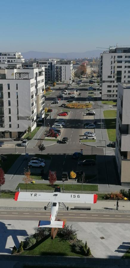 Luxury Panorama Apartament,Coresi Braşov Exteriör bild