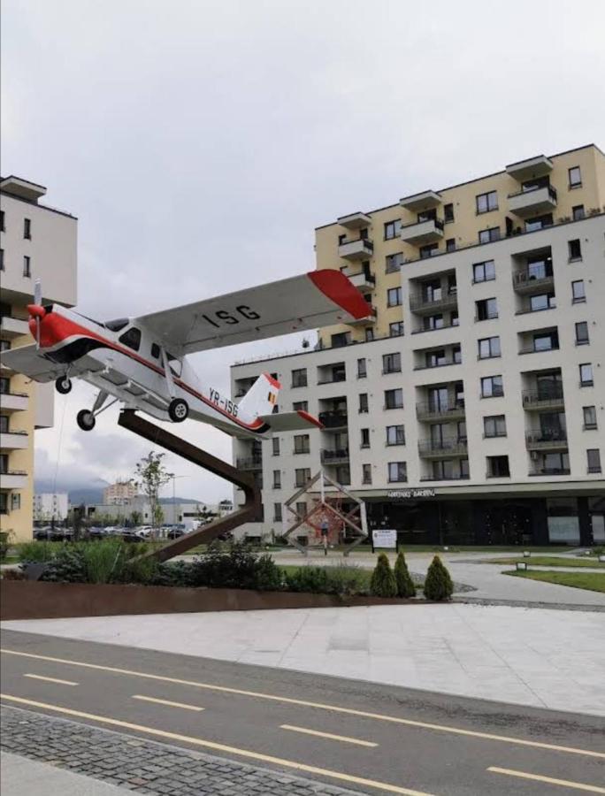 Luxury Panorama Apartament,Coresi Braşov Exteriör bild