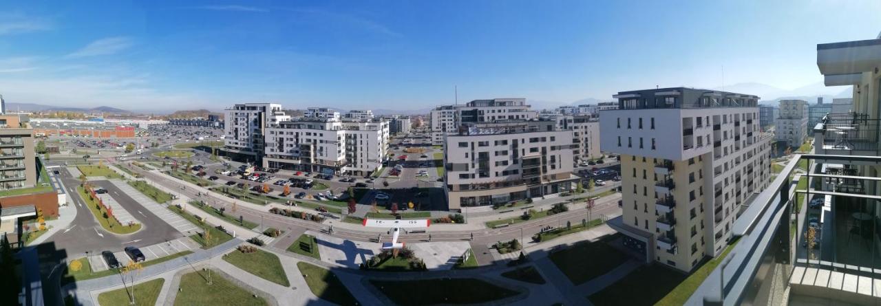 Luxury Panorama Apartament,Coresi Braşov Exteriör bild